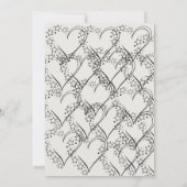 Boho Eucalyptus Greenery Gold  Baby Showers Kaart (Achterkant)