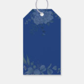 Boho Eucalyptus Groene Zomer Bruiloft Cadeaulabel (Achterkant)