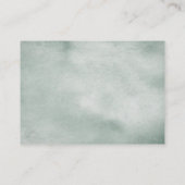 Boho Eucalyptus Let Love Sparkle Wedding Sparkler Visitekaartje (Achterkant)