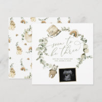 Boho Eucalyptus Three Ultrasound Zwangerschap