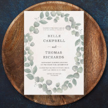 Boho Eucalyputus Sage & Sinaasappel Weddenschap