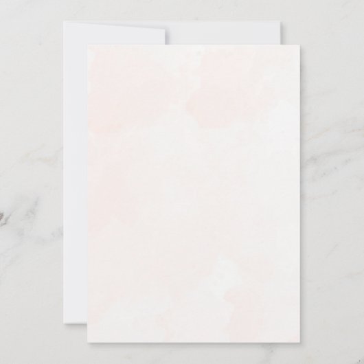 Boho Eucalyputus Sage & Sinaasappel Weddenschap Kaart (Achterkant)