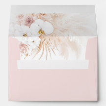Boho Exotische Botanische Bloemen en Pampagras