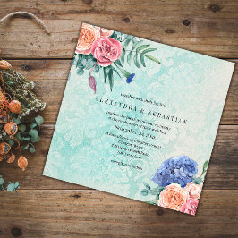 Boho  Faded Green Rozen, Hydrangea Wedding