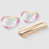 Boho Fairy Lights Mason Jar Roze Paarse Goud Handwaaier (Niet-gemonteerd)