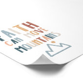 Boho Faith kan uw bergen poster verplaatsen (Hoek)