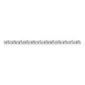 Boho Faith Zwart en Wit Grosgrain Lint (Voorkant)
