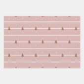 Boho Falalala-kerstboomwerkbladen Inpakpapier Vel (Voorkant)