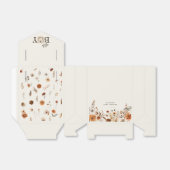 Boho Fall Ghost Floral Oh Boy Baby Shower Bedankdoosjes (Uitgevouwen)