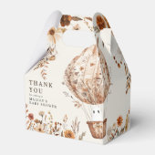 Boho Fall Ghost Wildflower Halloween Baby Shower Bedankdoosjes (Voorkant Zijde)