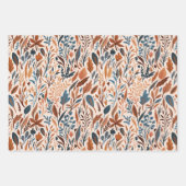 Boho Fall Leaves Inpakpapier Vel (Voorkant 3)