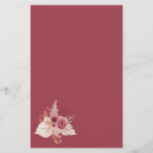 Boho Fall Pumpkin What Did The Groom Say Game (Achterkant)