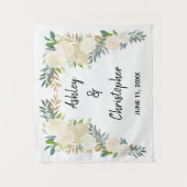 Boho Fall Wedding Back drop, ceremonie Decoraties Wandkleed (Voorkant)