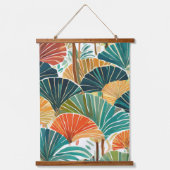Boho Fan palm Hangend Wandkleed (Voorkant 2)