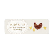 Boho Farm Kip Baby Shower Retouradres