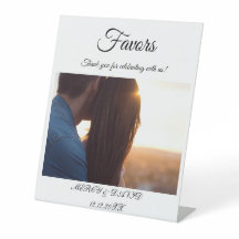 Boho Favor Foto Voetstuk Bord