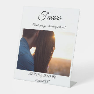 Boho Favor Photo Pedestal Sign Reclamebord Met Voetstuk