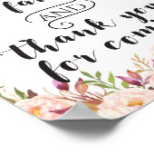 Boho Favors neem een bordje Poster (Hoek)