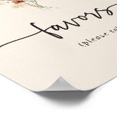 Boho Favors Poster (Hoek)