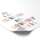 Boho Fearfully prachtig gemaakte print (Hoek)