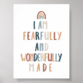 Boho Fearfully prachtig gemaakte print (Voorkant)