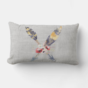 Boho Feather Arrows Kussen