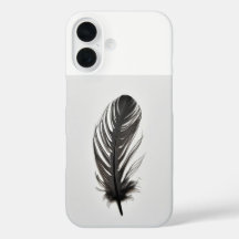 Boho Feather Art Phone Case – Elegante minimalisti