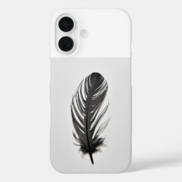 Boho Feather Art Phone Case – Elegante minimalisti