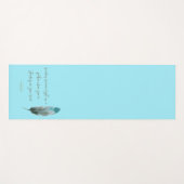 Boho Feather en Arrow Yogamat (Voorkant (horizontaal))