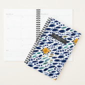 Boho Feather & Floral Pattern Planner (Display)