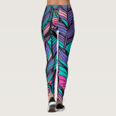 Boho Feather Leggings (Achterkant)