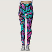 Boho Feather Leggings (Voorkant)