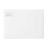 Boho Feather Lijst Foto Afstuderen Adres (Voorkant)