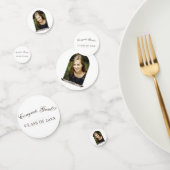 Boho Feather Lijst Foto Afstuderen Confetti (Groep)