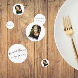 Boho Feather Lijst Foto Afstuderen Confetti