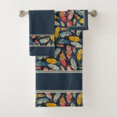 Boho Feathered Quiet Mind Bad Handdoek (Insitu)