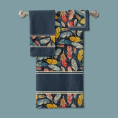 Boho Feathered Quiet Mind Bad Handdoek