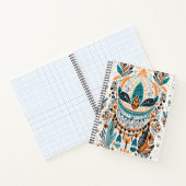 Boho Feathers Boek Hoesje Design – Stijlvol & Arti (Binnen)