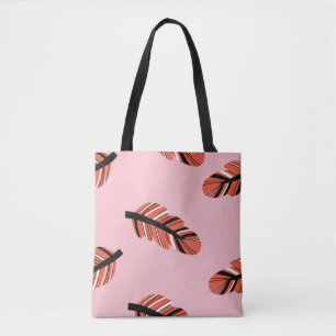 Boho Feathers: Herhaal. Tote Bag