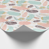 Boho Feathers inpakpapier (Hoek)