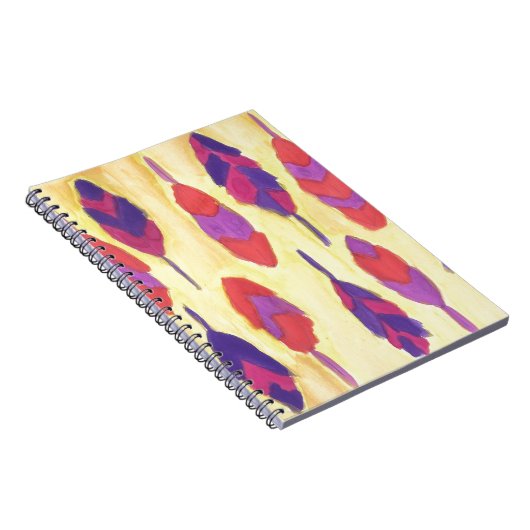 Boho Feathers Notitieboek (Rechterzijde)