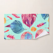 Boho Feathers Pattern Bad Handdoek (Handdoek)