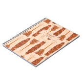 Boho Feathers Tribale Naam en Onderwerp Notitieboek (Linkerzijde)