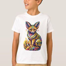 Boho Fennec Fox T-shirt