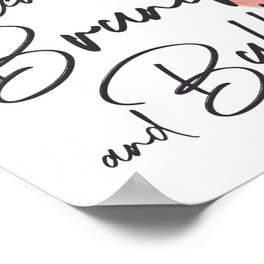 Boho Fiesta Baby Shower Welkom Bord Poster (Hoek)