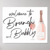 Boho Fiesta Baby Shower Welkom Bord Poster (Voorkant)