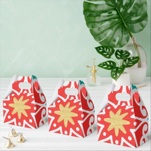 Boho Fiesta Geometric Bedankdoosjes (Meervoudige)