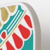 Boho Fiesta Medalion Custom Pickleball Paddle (Links Detail)