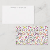  Boho-fiets Aangepaste naam Cadeaubehuizing Notitiekaartje (Voorkant / Achterkant)