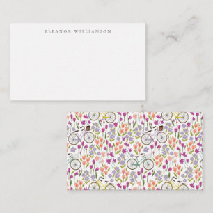 Boho-fiets Aangepaste naam Cadeaubehuizing Notitiekaartje